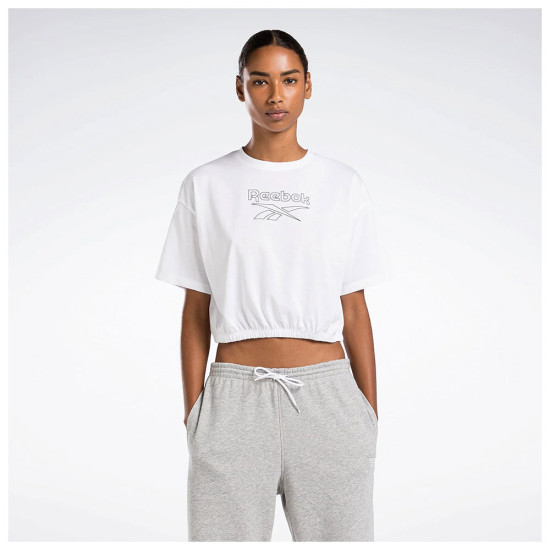 Reebok Γυναικεία κοντομάνικη μπλούζα Identity Boxy Tee Reebok Γυναικεία κοντομάνικη μπλούζα Identity Boxy Tee